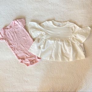 NWT I feminine and frilly CARTERS bundle